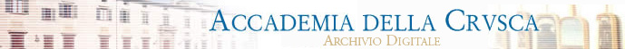 Home Page Archivio Crusca