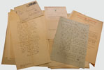 Lettere novecentesche tratte da diversi Fondi dellArchivio Moderno